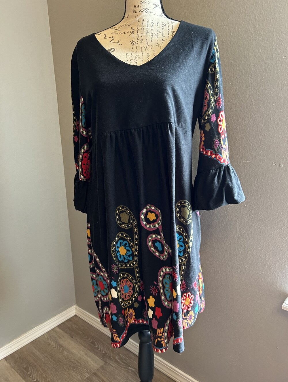 Vintage Reborn XL Boho Style Dress